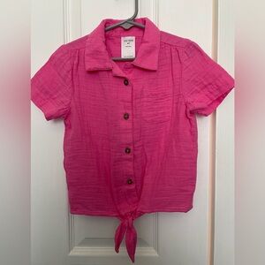 5 for $10🟢 Okie Dokie Pink 2 Piece Shirt & Short Set. Size 4T. New Without Tags